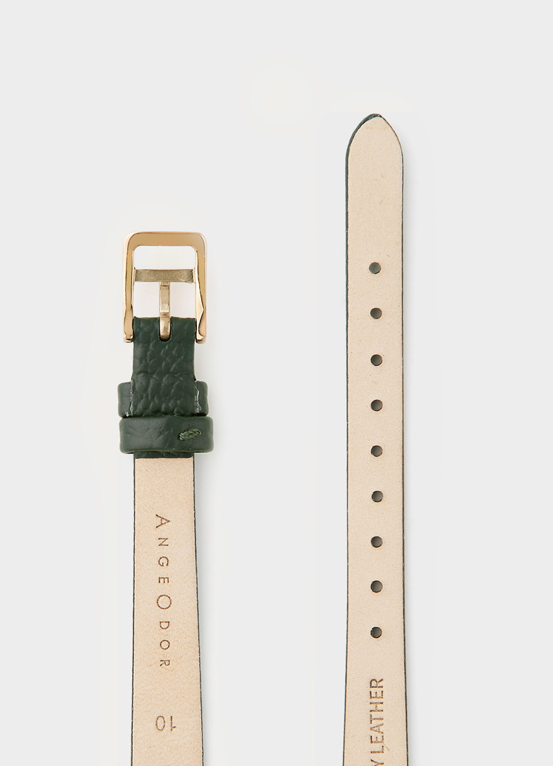 10mm (Woody,Blanc,Nose)  독일 Watch Leather Deep Green